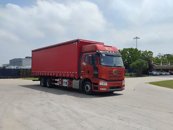 解放牌CA5250XXYP66K24L6T1A9E6廂式運輸車公告圖片