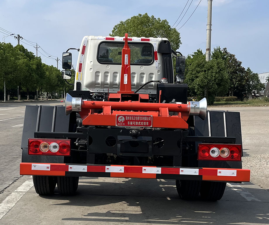 炎帝牌SZD5045ZXXBJ6車廂可卸式垃圾車公告圖片