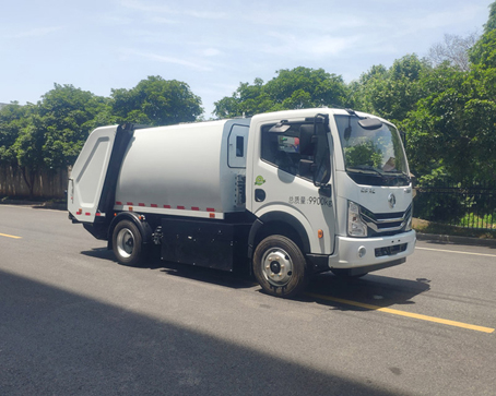 賽沃牌SAV5101ZYSDFBEV純電動(dòng)壓縮式垃圾車公告圖片