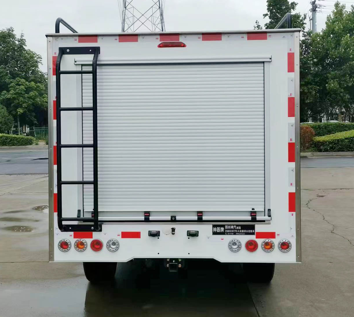 神器牌ZSQ5030TPS大流量排水搶險(xiǎn)車公告圖片