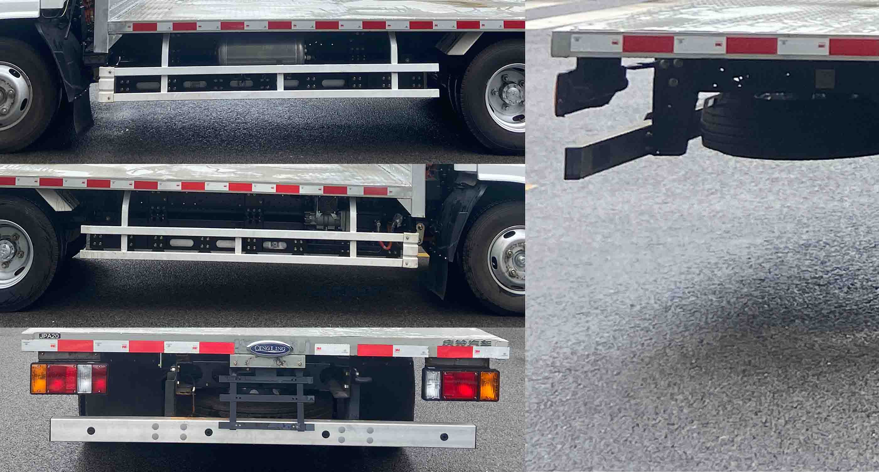 慶鈴牌(繁體)牌QL5070TPBBEVBNHA純電動平板運輸車公告圖片