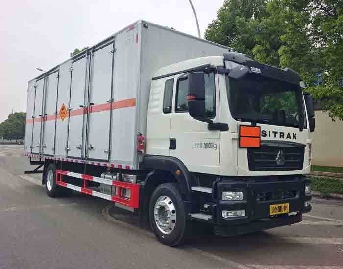 百捷牌QYY5186XQYZZ6爆破器材運輸車公告圖片