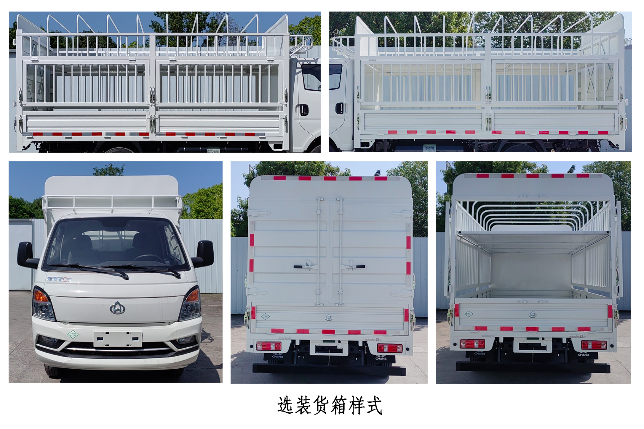 長安牌CKS5042CCYD5FD62NG倉柵式運輸車公告圖片