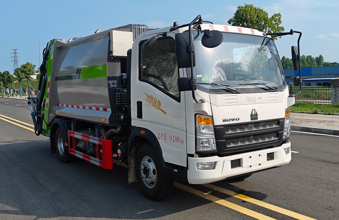 博利牌BLT5090ZYSZ6壓縮式垃圾車