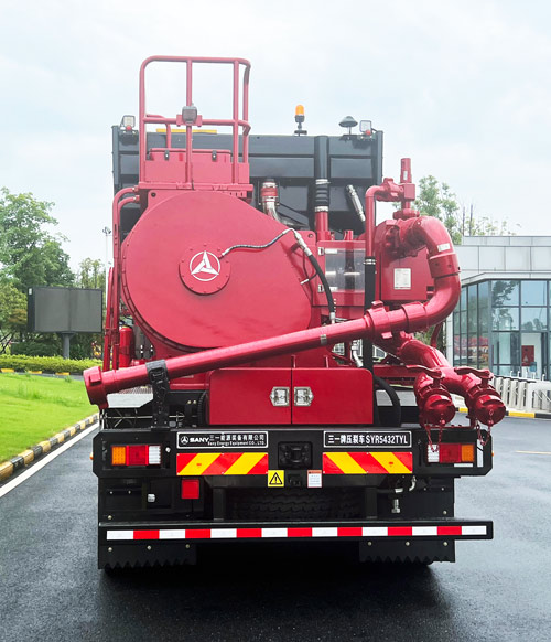 三一牌SYR5432TYL壓裂車公告圖片