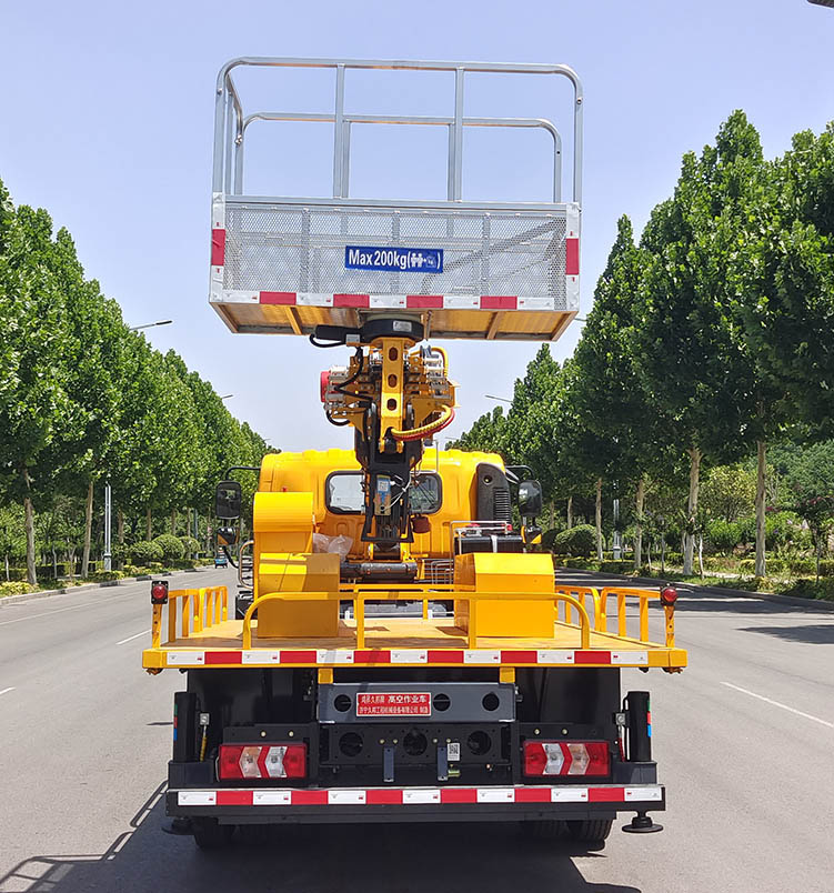 鴻昇久邦牌JBP5040JGKSX6高空作業(yè)車公告圖片