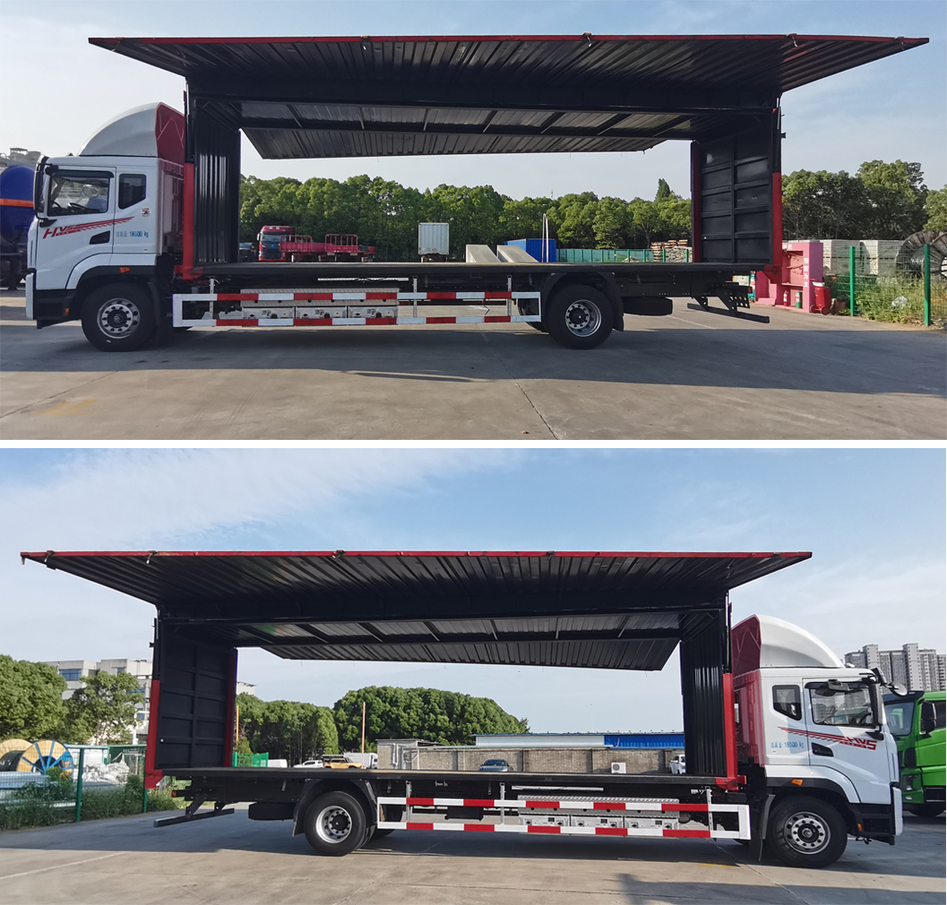 華神牌DFD5180XYKLBEV換電式純電動翼開啟廂式車公告圖片