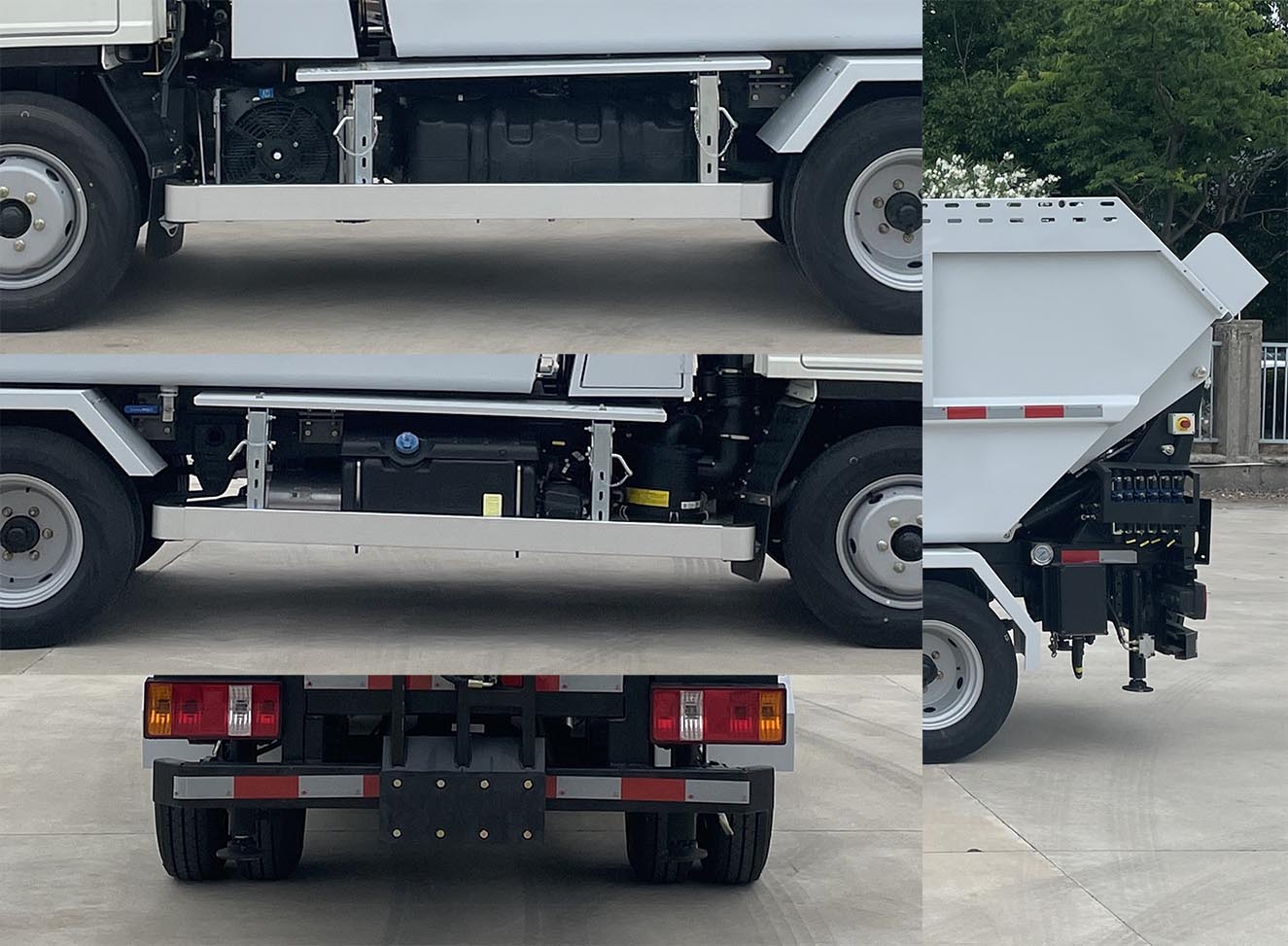 悅達(dá)牌YD5046ZZZBJE6自裝卸式垃圾車(chē)公告圖片