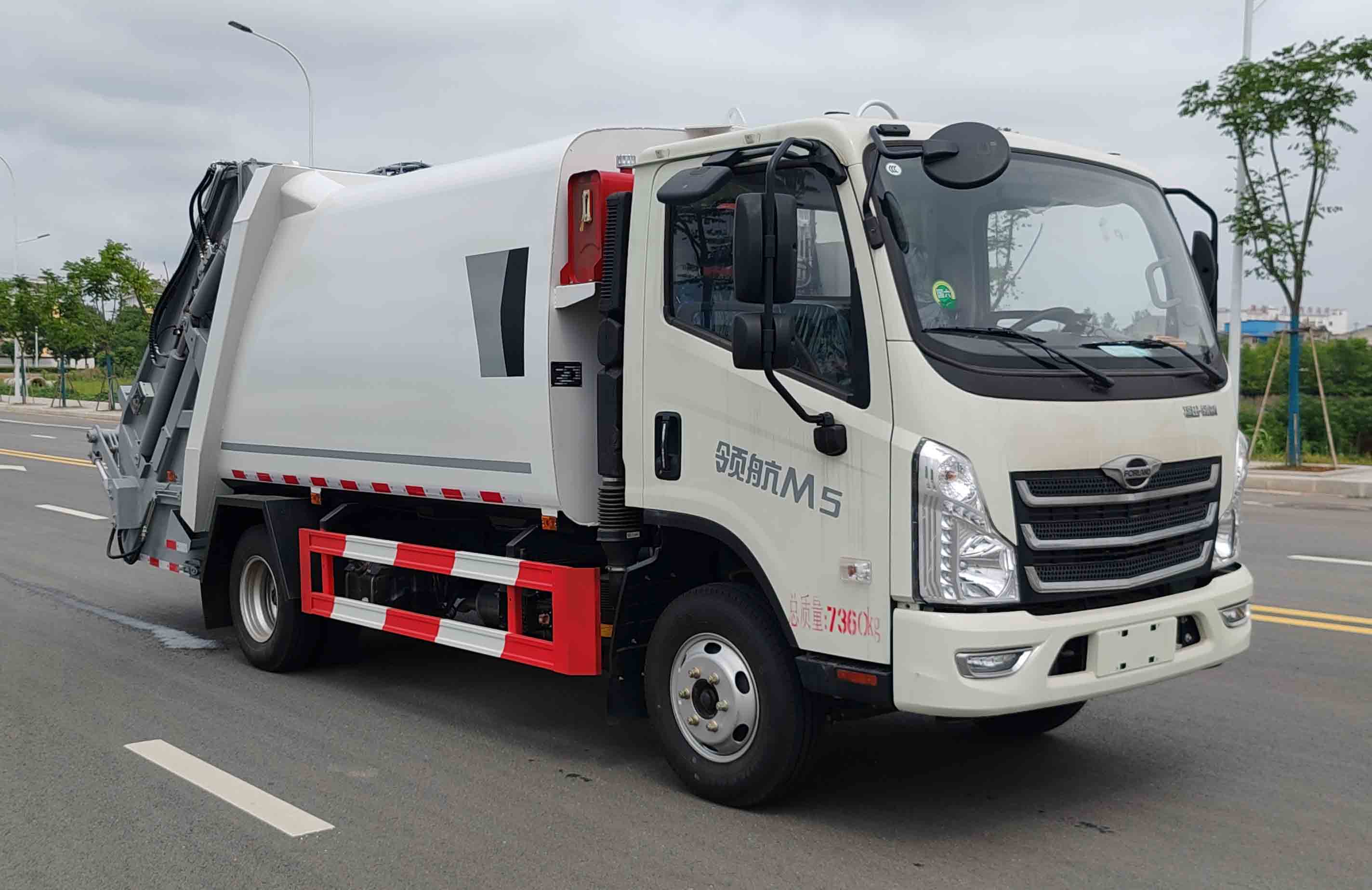 瑞雅晟牌RRR5076ZYSB壓縮式垃圾車