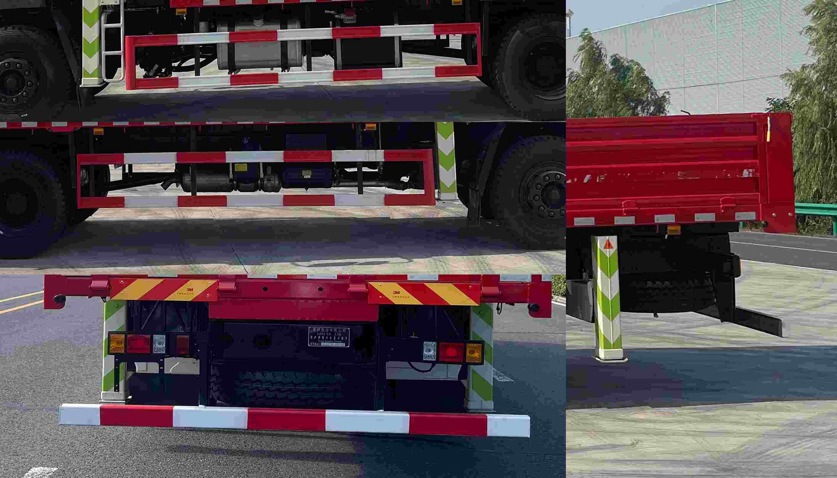 雷薩牌FLX5181JSQ-08隨車起重運(yùn)輸車公告圖片