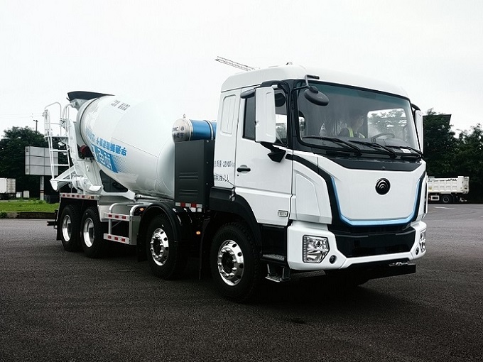 ZKH5322GJBP6BEV1型純電動混凝土攪拌運輸車圖片