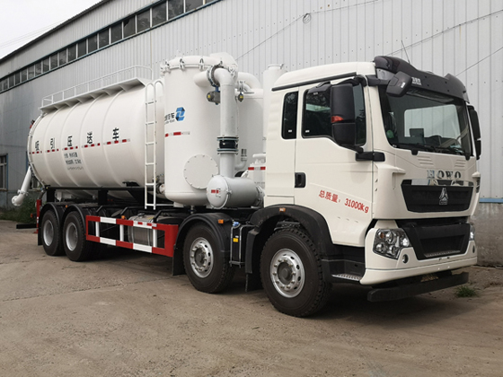 雙達(dá)牌ZLQ5317GXYB6吸引壓送車