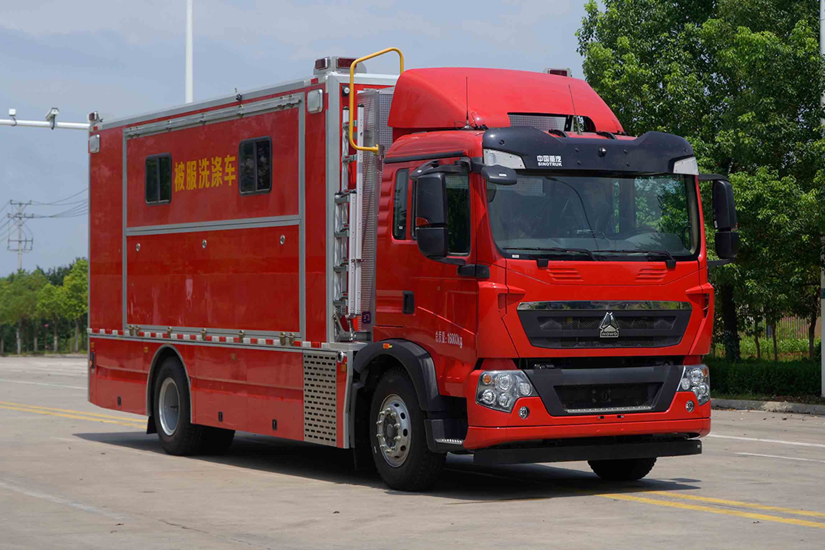 凱力風牌KLF5160XBXZ6被服洗滌車