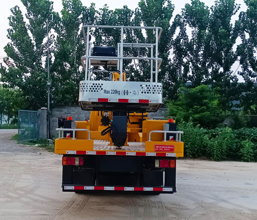 許繼牌HXJ5077JGKQL6高空作業(yè)車公告圖片