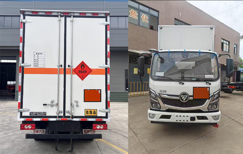 鼎宸騰興牌DCZ5045XRYBJ6易燃液體廂式運(yùn)輸車公告圖片