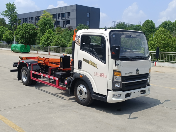 程力威牌CLW5043ZXXASK車廂可卸式垃圾車公告圖片