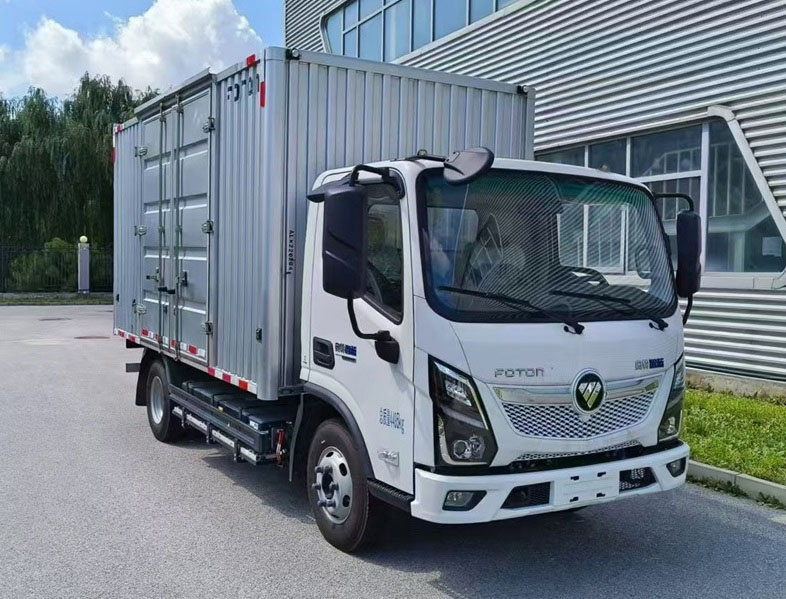 福田牌BJ5048XXYEV141純電動廂式運(yùn)輸車公告圖片