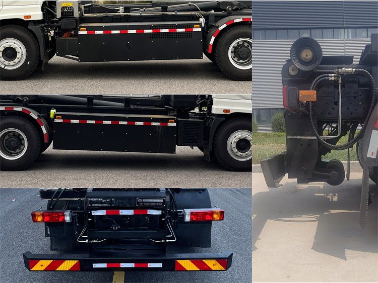 中植汽車牌CDL5250ZXXSHBEV純電動(dòng)車廂可卸式垃圾車公告圖片