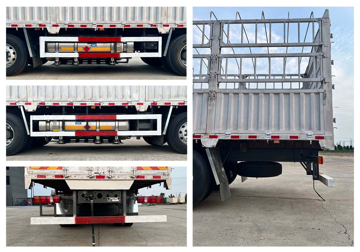 豪沃牌ZZ5317CCYV466KF1L倉柵式運(yùn)輸車公告圖片