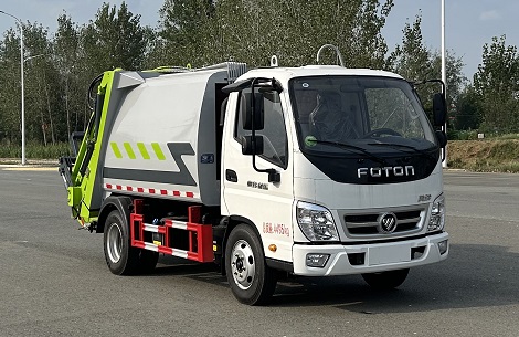 程力威牌CLW5041ZYS6ZS壓縮式垃圾車公告圖片