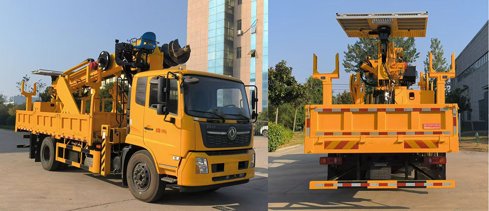 許繼牌HXJ5160TXGDF6線桿綜合作業(yè)車公告圖片