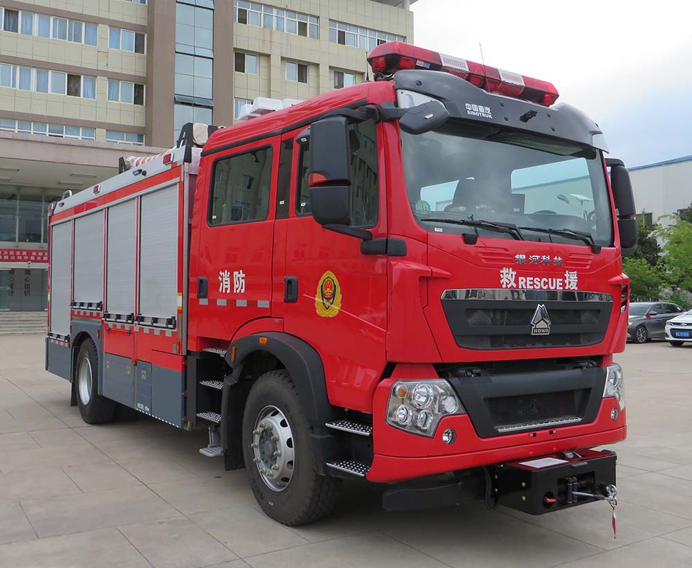 銀河牌BX5160GXFPM40/HT6泡沫消防車公告圖片