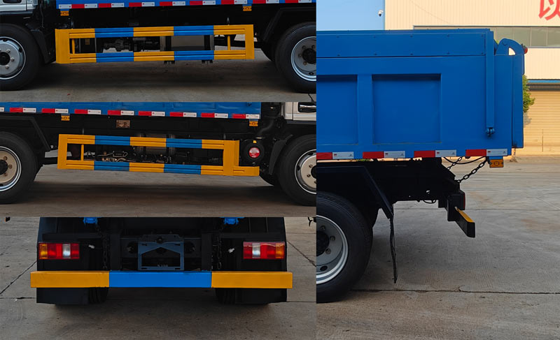 炎帝牌SZD5128ZLJZZ6自卸式垃圾車公告圖片