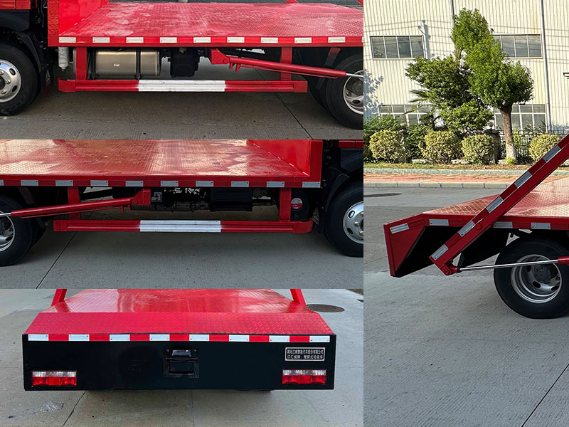 江匯威牌JWD5040ZBSCD6擺臂式垃圾車(chē)公告圖片