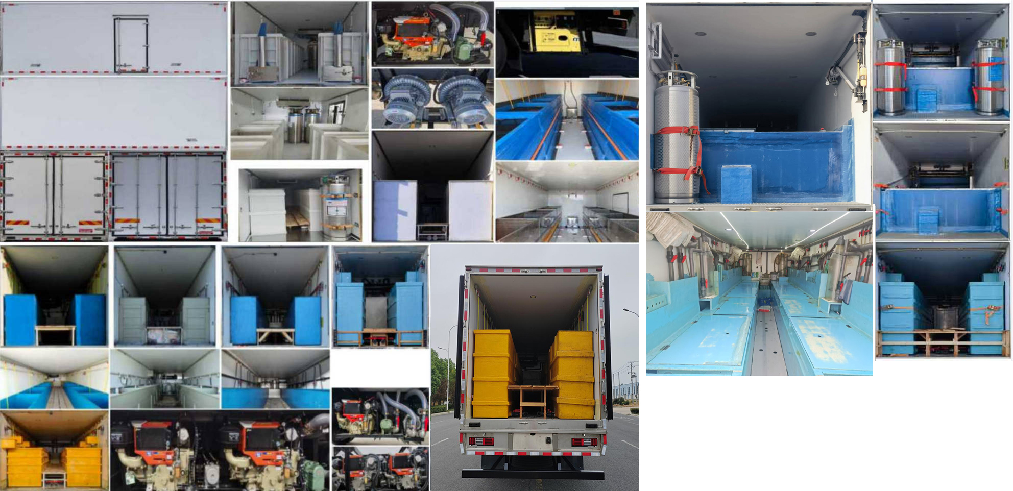 鮮活水產(chǎn)品運輸車圖片