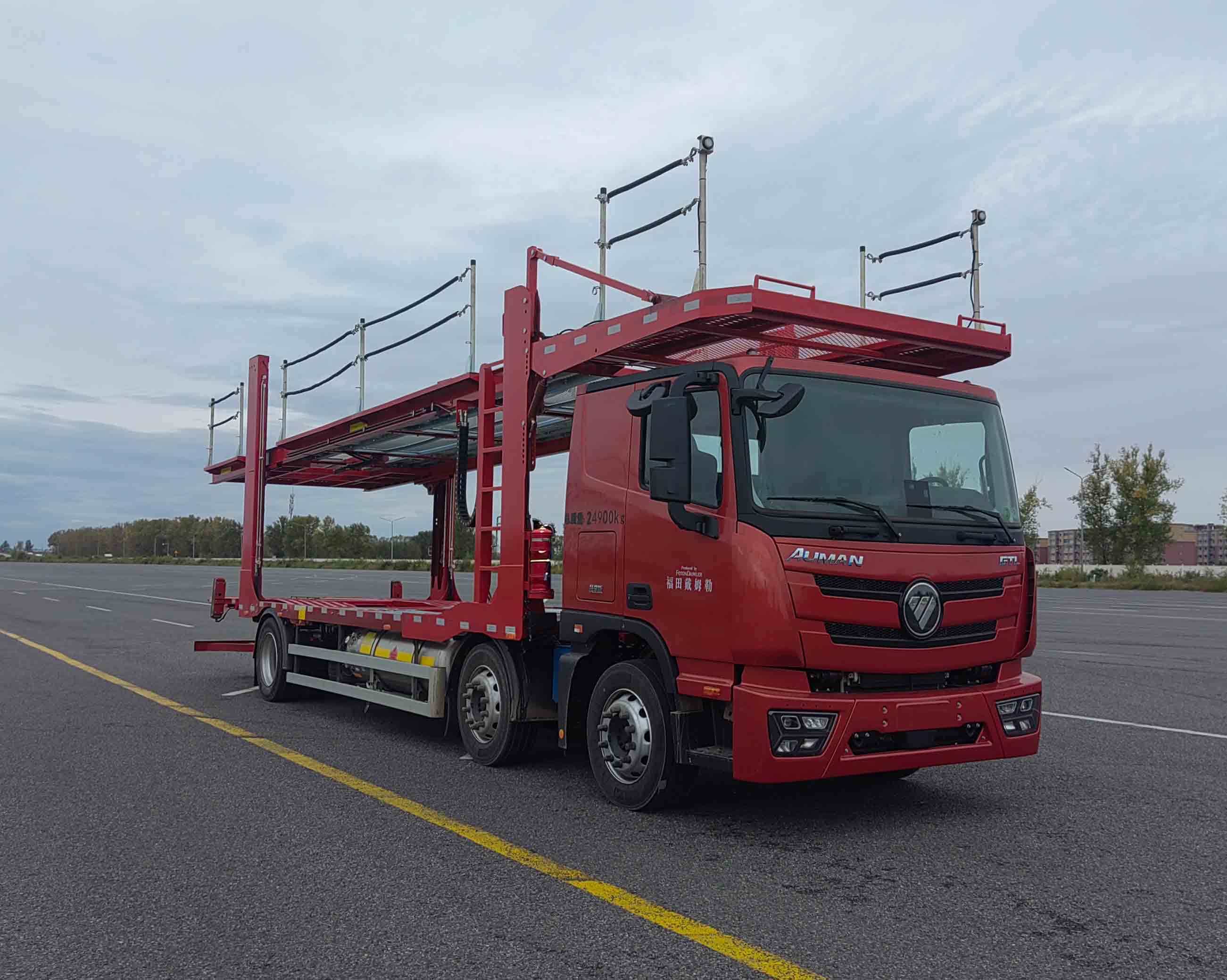 歐曼牌BJ5259TCLL6HPL-01車輛運(yùn)輸車