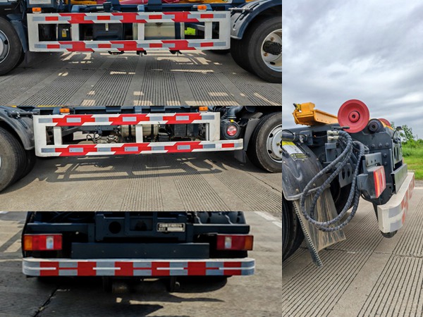 豪曼牌ZZ5128ZXXG17FB1車廂可卸式垃圾車公告圖片