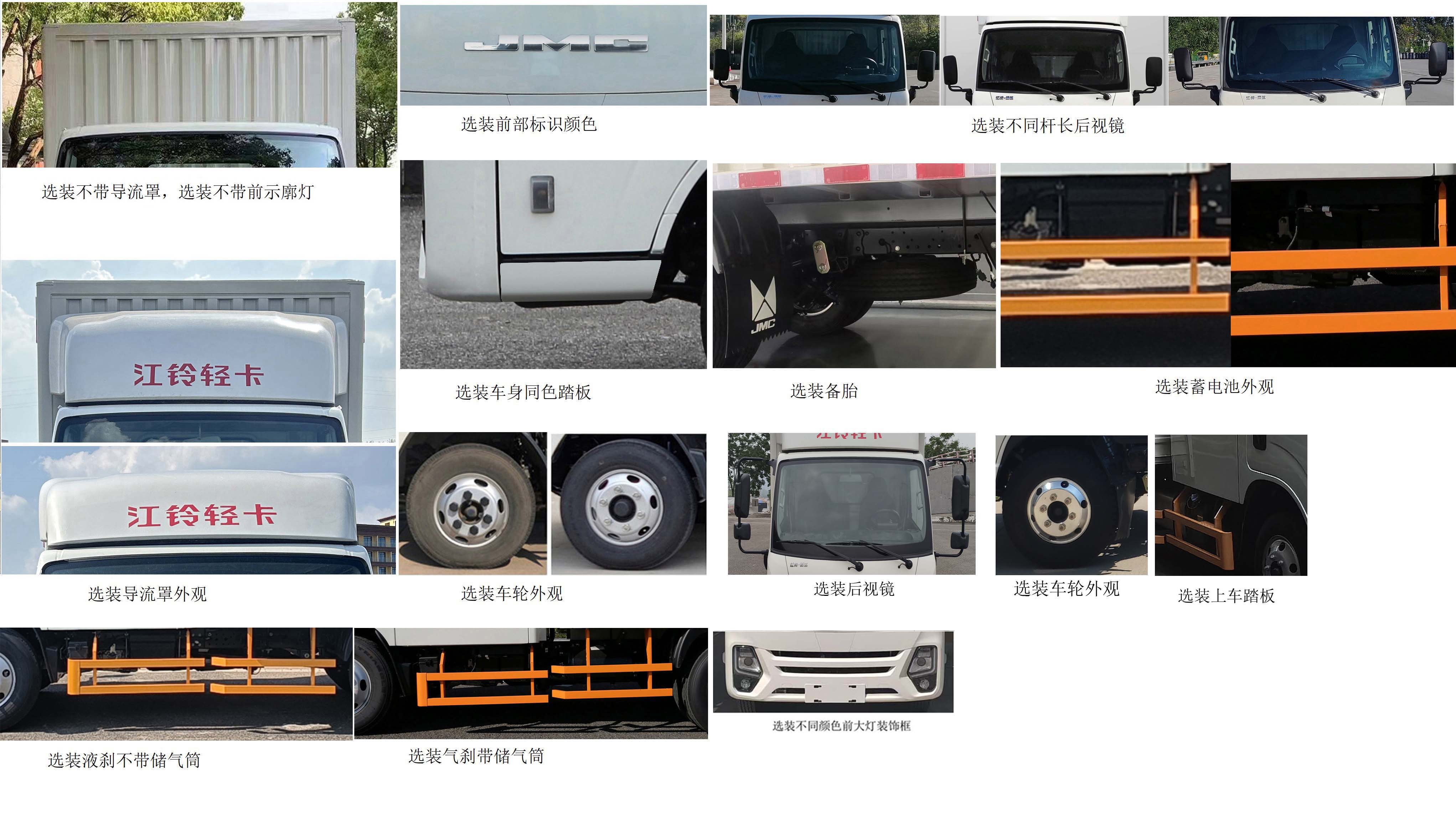 江鈴牌JX5041XXYTSCM26廂式運輸車公告圖片