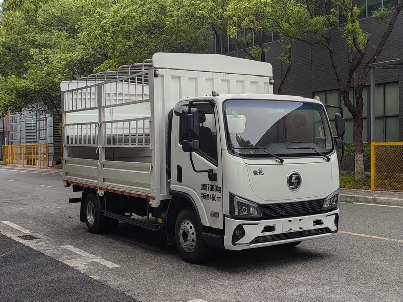 陜汽牌SX5079CCYNP6341倉柵式運輸車公告圖片