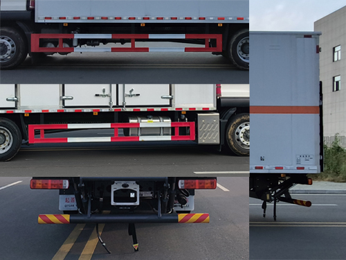 百捷牌QYY5187XRYZZ6易燃液體廂式運(yùn)輸車公告圖片