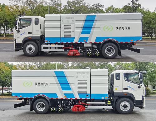 耶律潔牌SWT5180TXSBJ6洗掃車公告圖片
