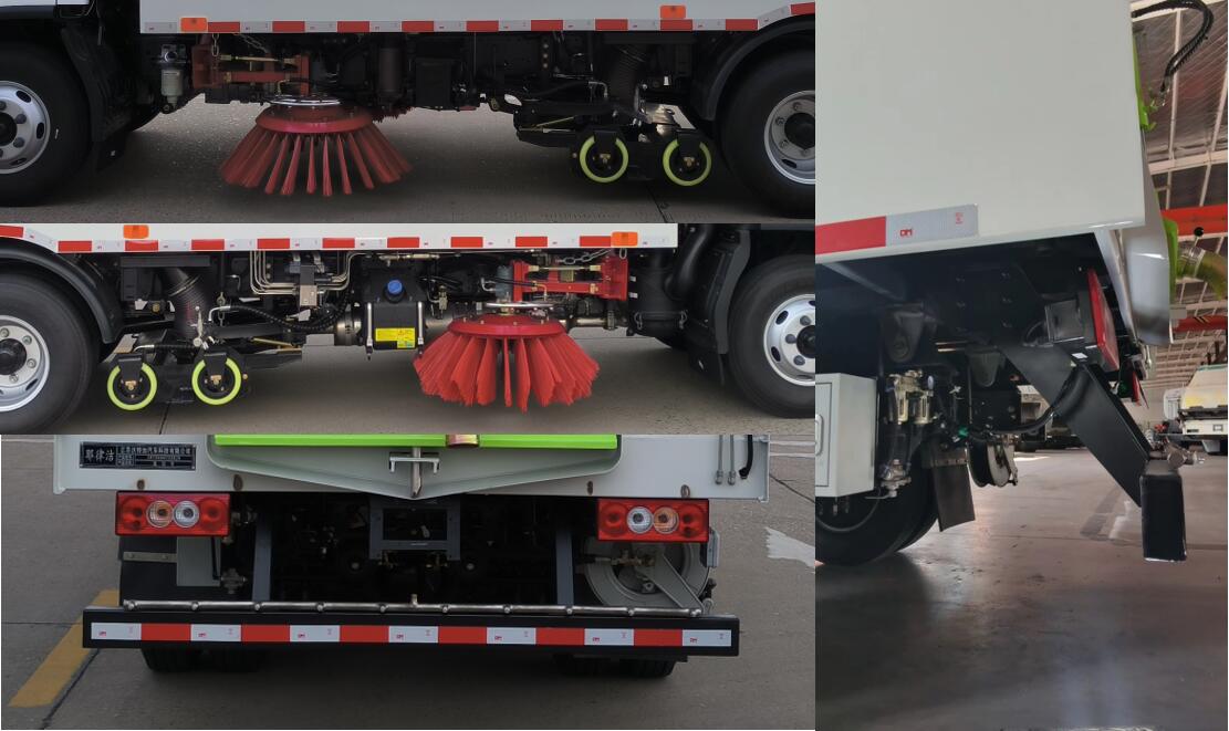耶律潔牌SWT5080TXSBJ6洗掃車公告圖片