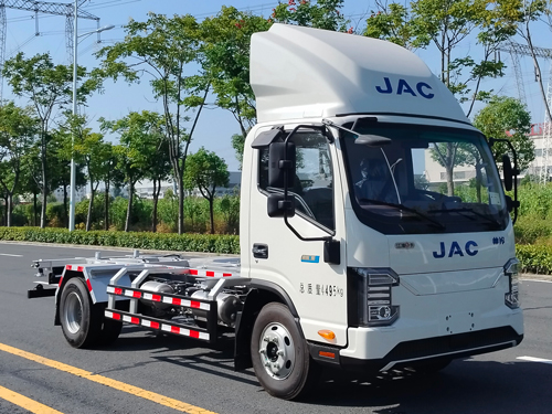 江淮牌HFC5046ZKXEV1純電動(dòng)車廂可卸式汽車公告圖片