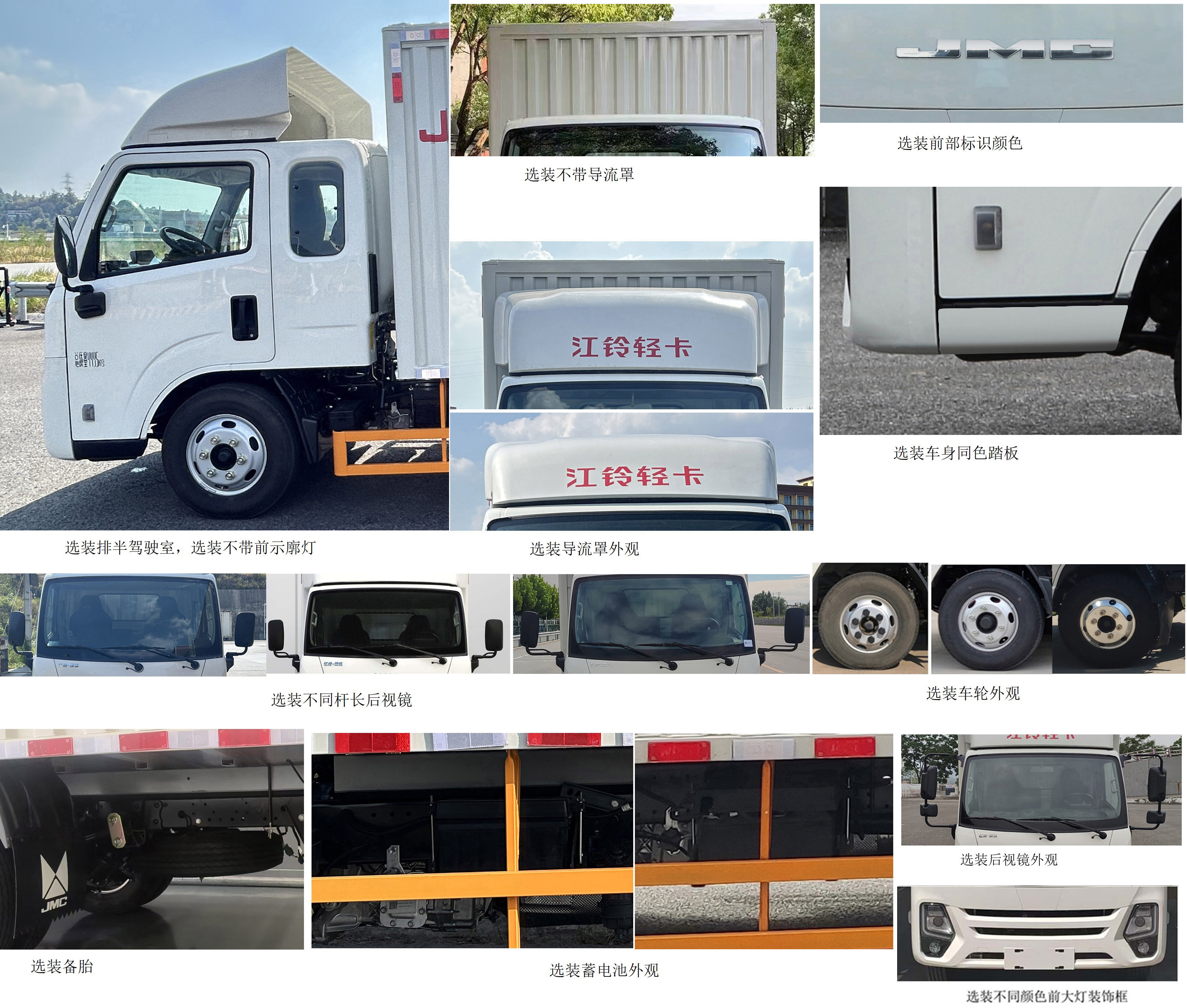 江鈴牌JX5041XXYTGL26廂式運輸車公告圖片