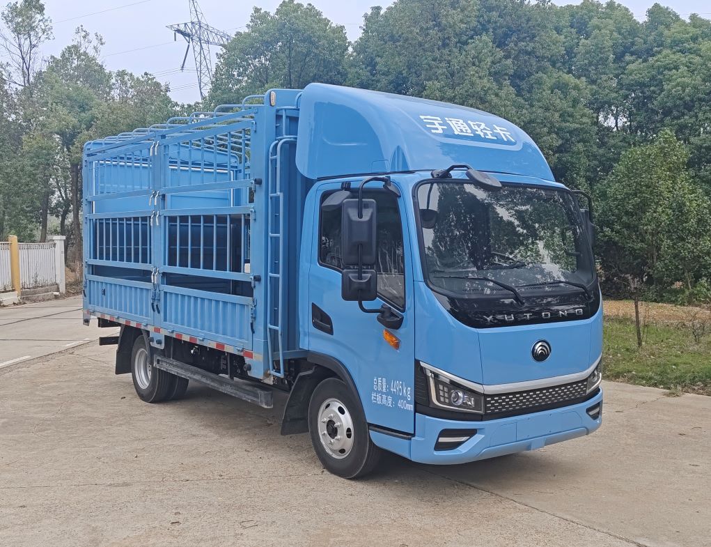 宇通牌ZKH5046CCYBEV7純電動倉柵式運輸車