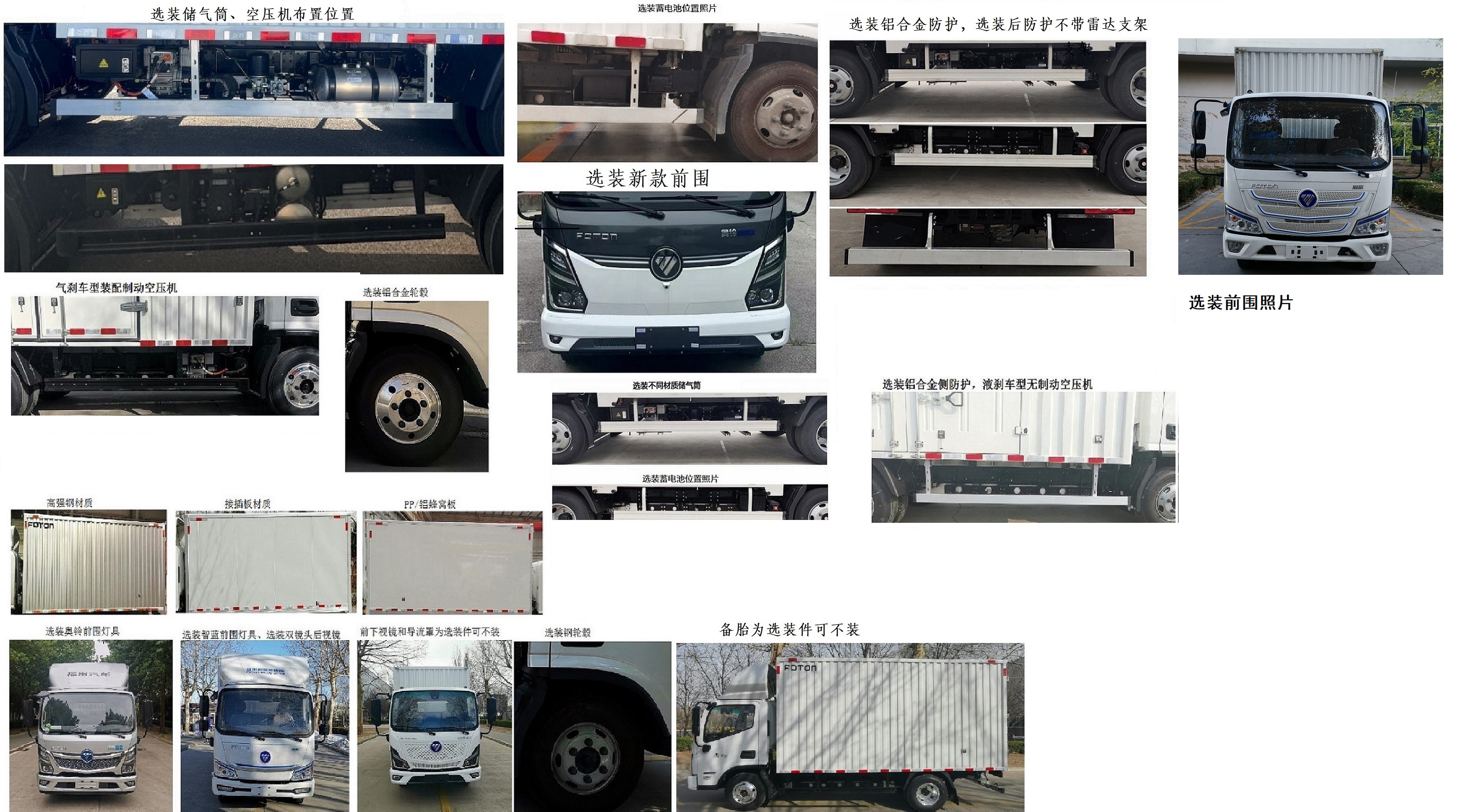 福田牌BJ5045XXYEV1U純電動(dòng)廂式運(yùn)輸車公告圖片