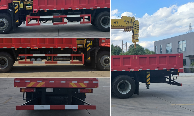 程力威牌CLW5180JSQBQY隨車起重運輸車公告圖片