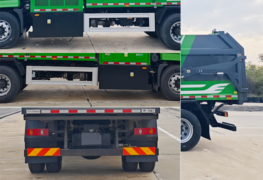 宇通牌YTZ5182ZXLD1FCEV燃料電池廂式垃圾車公告圖片