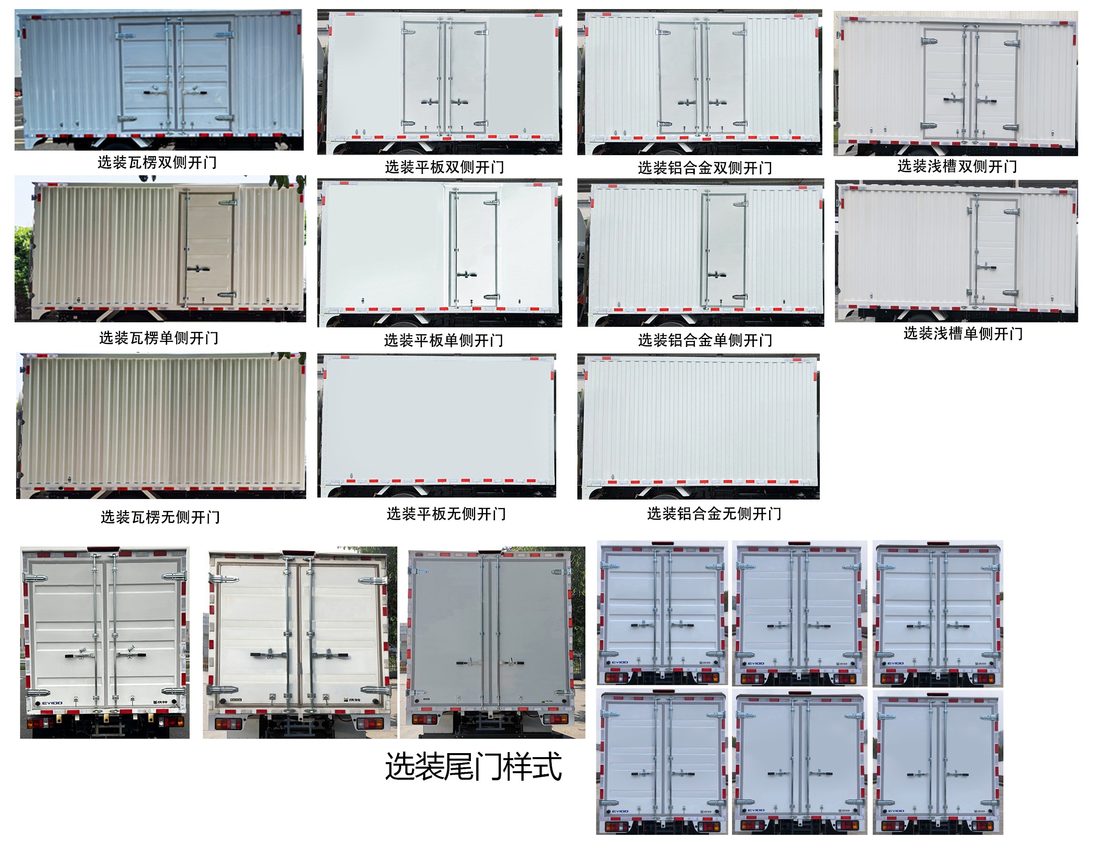 慶鈴牌(繁體)牌QL5030XXYBEVLWFA純電動廂式運輸車公告圖片