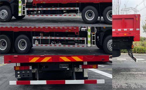 雷薩牌FLX5258JSQ-10隨車起重運(yùn)輸車公告圖片