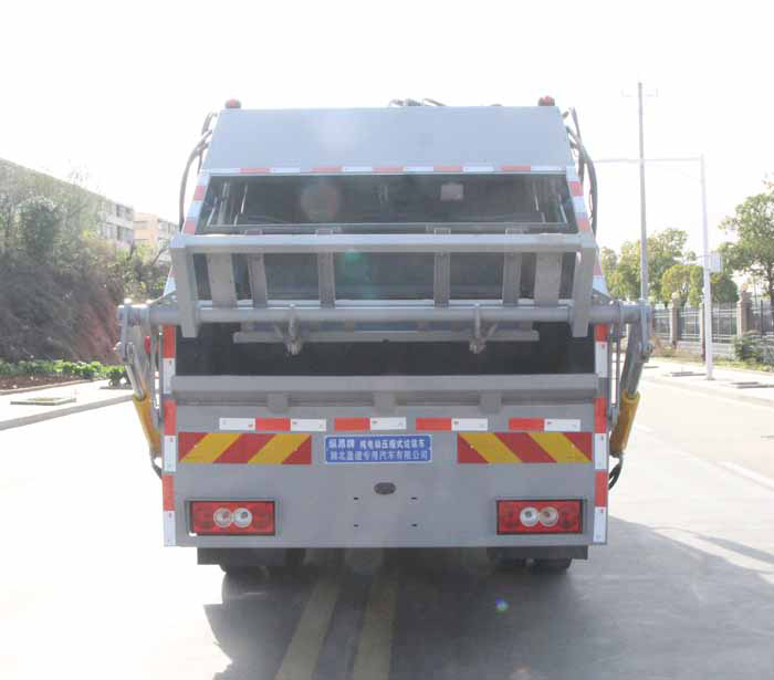 純電動壓縮式垃圾車圖片
