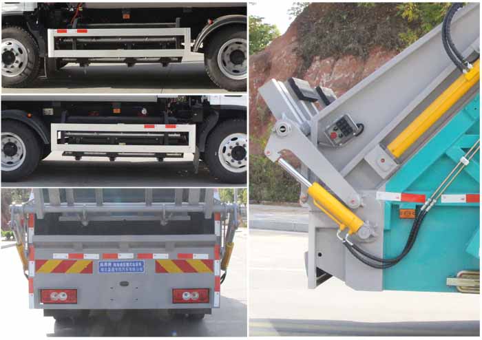 純電動壓縮式垃圾車圖片