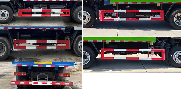 程力威牌CLW5080ZLJCDP自卸式垃圾車公告圖片