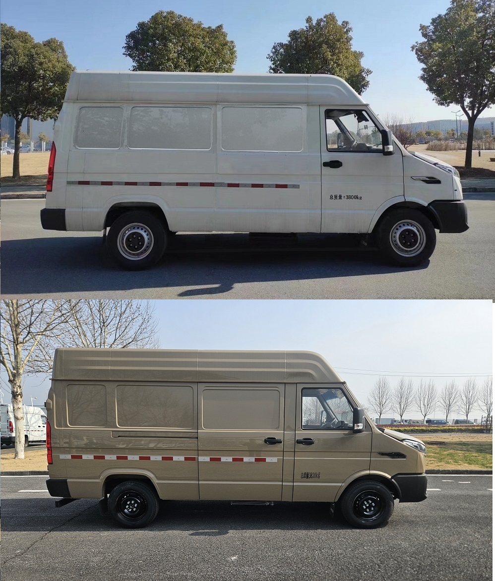 依維柯牌NJ5046XXYZAJ廂式運(yùn)輸車(chē)公告圖片