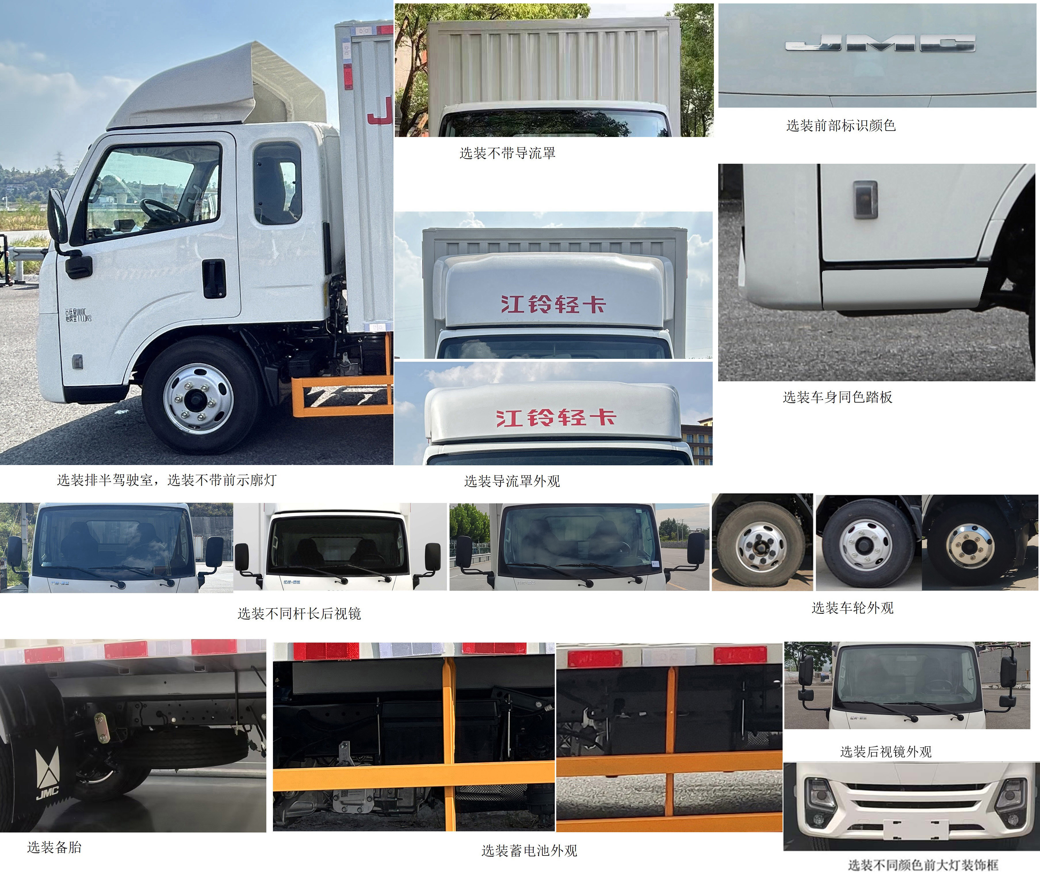 江鈴牌JX5041XXYTGM26廂式運(yùn)輸車公告圖片