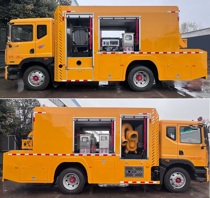 程力威牌CLW5120TPSASL大流量排水搶險車公告圖片